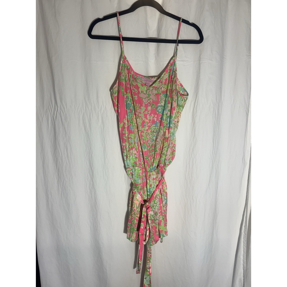 Lilly Pulitzer Deanna Romper in Southern Charm Floral Size Large D20